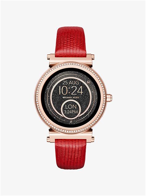 michael kors sofie strap|Gen 3 Sofie Embossed.